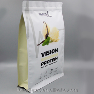 Caramelo del grado alimenticio suero helado <span class=keywords><strong>en</strong></span> <span class=keywords><strong>polvo</strong></span> bolsa de fondo plano cuadrado - Product Image 2