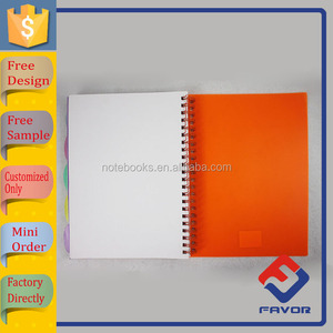 Su misura a buon mercato stampato copertura di larghezza collegio governato copertura di <span class=keywords><strong>plastica</strong></span> a <span class=keywords><strong>spirale</strong></span> notebook - Product Image 4