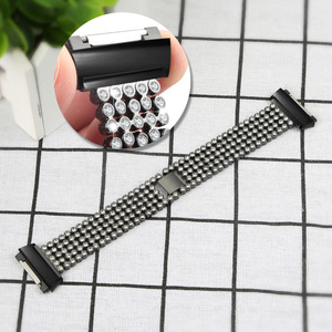 Venta caliente elegante diamante pulsera para Fitbit iónica correa de <span class=keywords><strong>reloj</strong></span>, Diamond steel band para Fitbit iónica Correa - Product Image 5