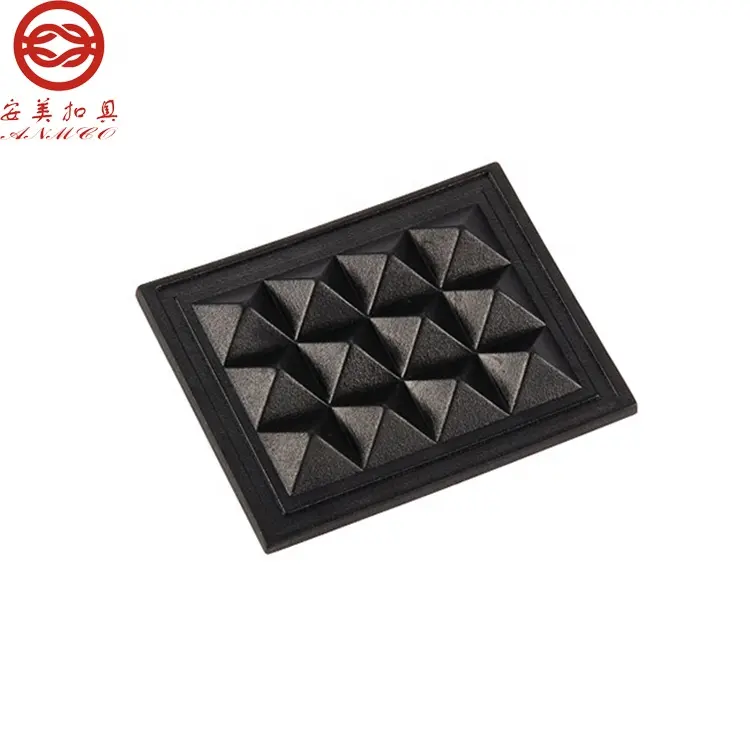 Plastic /rubber wearable half-round feet foot pad for luggage