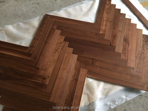 Pavimento in Legno Ingegnerizzato a Spina di Pesce in Noce Americano <span class=keywords><strong>Tipo</strong></span> <span class=keywords><strong>Parquet</strong></span> - Product Image 2