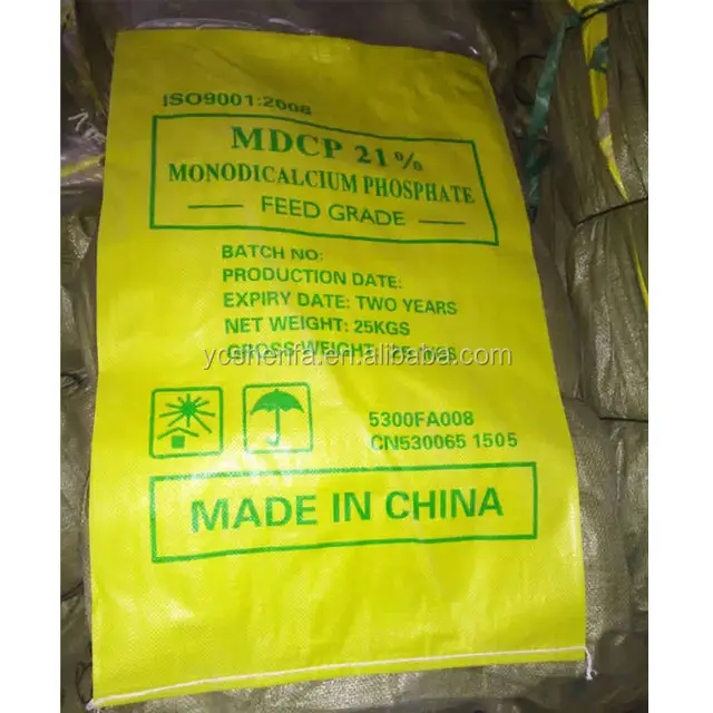 Fournisseur fiable de qualité alimentaire MDCP 21% phosphate monocalcique en chine