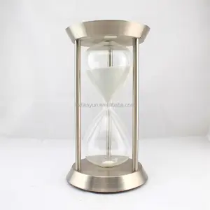 Factory Antique Copper Metal Sand Timer Hourglass For Gift metal ventage decoration hourglass