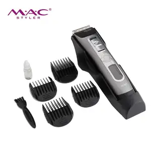 Fabriek Goedkope Lcd Draadloze High Prestaties Tondeuse Mannen Baard Kid Baber Self-Cut Trimmer Snelle Lading Tondeuse