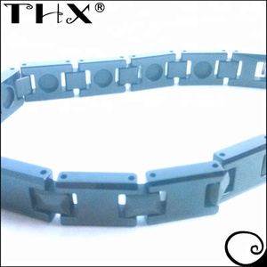 Heavy Tungsten Bracelet,<strong>Whatch</strong> Beads Arthritis bracelets for men 2026 Black Tungsten Carbide Bracelet - Product Image 3