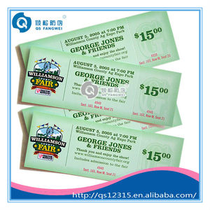 2018 billetes de lotería - Product Image 1