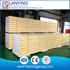 Good Thermal Insulation PU Sandwich <strong>Panel</strong> Polyurethane Foam Sandwich <strong>Panel</strong> - Product Image 3