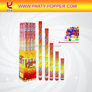 Streamer boda Confeti Partido Popper Con Pétalo de <span class=keywords><strong>Rosa</strong></span> Blanca De Papel - Product Image 2