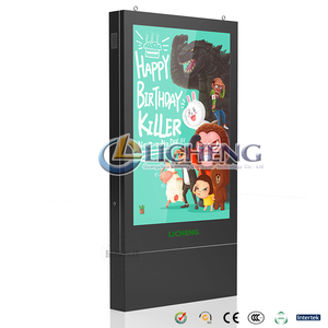 Áp Phích Đèn Nền <span class=keywords><strong>LED</strong></span> Hộp Đèn Quảng Cáo Tĩnh Hai Mặt Mupi Với Năng Lượng Mặt Trời - Product Image 4