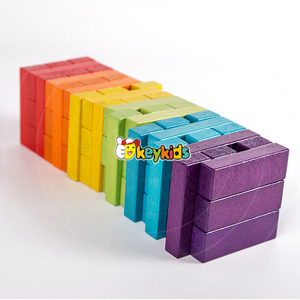 木製スタッキングブロックW13D143子供屋外ゲーム木製巨大ブロック知的子供用 - Product Image 6