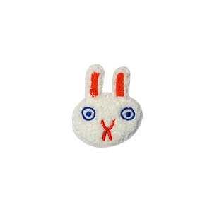 Professionale su misura ferro da ricamo Patch di ciniglia cartone animato animale testa di cane <span class=keywords><strong>Applique</strong></span> per l'abbigliamento - Product Image 3