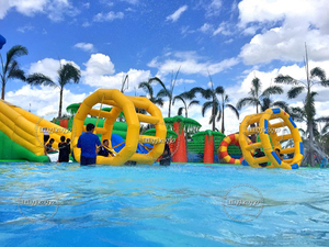 Sell well Earth slideshow <span class=keywords><strong>Chateau</strong></span> order child yellow with swimming pool water park in selling - Product Image 6