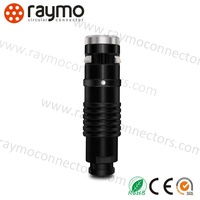 Série K Noir connecteur circulaire en métal IP68 imperméable 0K 1K 2K 3K 2-32 broches connecteur de câble FGG.3K.332.CLAD99