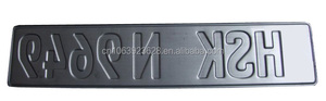 Plaque d'immatriculation française en gros, plaque d'immatriculation de voiture européenne, haute qualité - Product Image 4