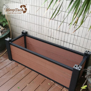 MexyTech pequeño y moderno en forma <span class=keywords><strong>de</strong></span> l <span class=keywords><strong>de</strong></span> wpc <span class=keywords><strong>de</strong></span> cajas <span class=keywords><strong>de</strong></span> plástico <span class=keywords><strong>de</strong></span> madera Balcón <span class=keywords><strong>de</strong></span> caja - Product Image 2