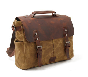 Borsa <span class=keywords><strong>a</strong></span> <span class=keywords><strong>tracolla</strong></span> <span class=keywords><strong>in</strong></span> tela cerata retrò con cavallo pazzo <span class=keywords><strong>in</strong></span> pelle, borsa <span class=keywords><strong>a</strong></span> <span class=keywords><strong>tracolla</strong></span> portatile per affari, borsa <span class=keywords><strong>a</strong></span> <span class=keywords><strong>tracolla</strong></span> alla moda da uomo - Product Image 6