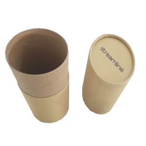 Boîte cylindrique en carton Tube rond en carton avec couvercle - Product Image 4