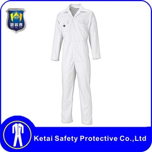 Combinaisons personnalisées Conception uniforme Hommes Femmes Peintres Polyester Coton Combinaisons blanches - Product Image 3