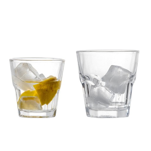 250mL Personalized logo round bottom whisky glass circle top whisky glass cup