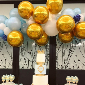 Palloncini Metallizzati 22 Pollici Grandi Palloncini Rotondi Glamour <span class=keywords><strong>Orb</strong></span> Palloncino in Mylar - Product Image 1