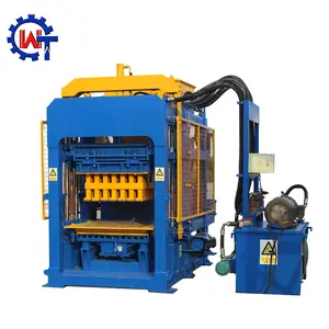 Volautomatische hydraulische druk QT6-15 baksteen compressie testen machine voor blok maken