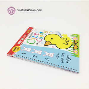 Stampa OEM UK Cancellabile Disegno Libro per Bambini con Rilegatura A Spirale - Product Image 1