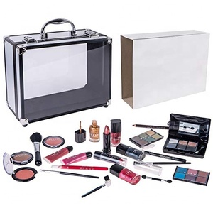 Profesional completa de aluminio Kit de maquillaje belleza cosmética caja de regalo a juego de vanidad - Product Image 5
