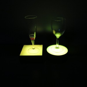 New product 2018 Colorful Led flashing plastic Led tunnel coasters Cup FIFA - Product Image 2