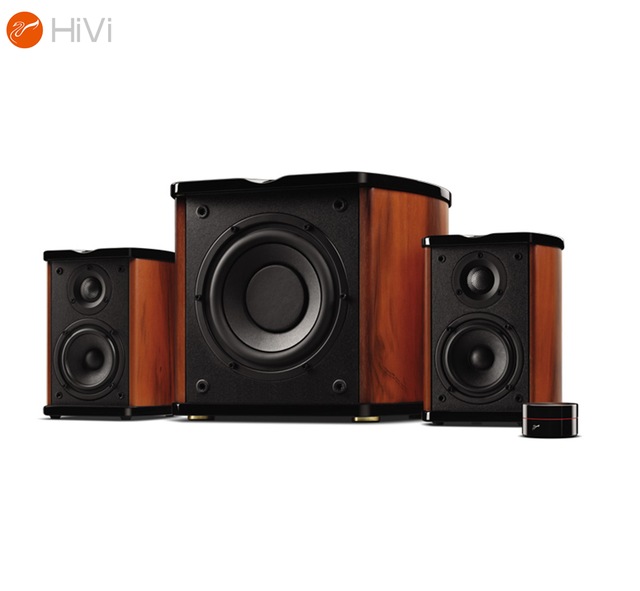 HiVi/Swans Hi-Fi  2.1 Channel Multimedia Active Audio System Speaker M50W