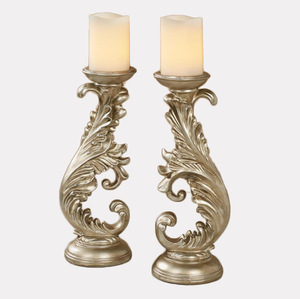 Antique Decorative Resin <strong>Bird</strong> <strong>Nest</strong> Candle Holder - Product Image 3