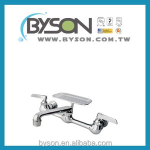 BYSON CF42127 UPC cUPC WaterSense AB1953 NSF 372 Wall Mount Kitchen Commercial Faucet - Product Image 3