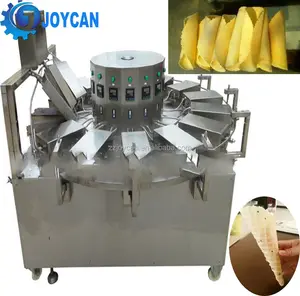 Automatic Waffle Biscuit Baking Crisp Snow Rolled Sugar Cone Making Machinery