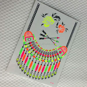 Belleza etiqueta luminosa <span class=keywords><strong>tatuajes</strong></span> metálicos neón <span class=keywords><strong>tinta</strong></span> del tatuaje - Product Image 6