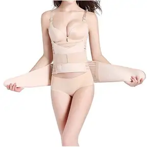 3 in 1 postpartalen Gürtel Einstellbare Unterstützung Wiederherstellung Bauch binden Magen band Becken band 3 in 1 Body Shaper