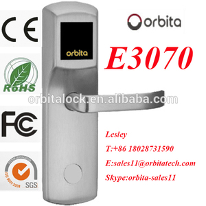 el más reciente orbita rfid tarjeta del <span class=keywords><strong>hotel</strong></span> cerraduras de <span class=keywords><strong>la</strong></span> puerta de aceroinoxidable de <span class=keywords><strong>la</strong></span> <span class=keywords><strong>rueda</strong></span> de dirección - Product Image 4
