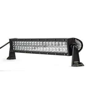 새로운 4D 듀얼 컬러 앰버 & 화이트 LED 라이트 바 offroad180W 31.5 인치 스트로브 플래시