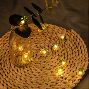 Pin Hoạt Động Dứa Led Dây Đồng Chuỗi Ánh Sáng Cho Giáng Sinh Đảng Wedding Vườn Sân Trang Trí - Product Image 6