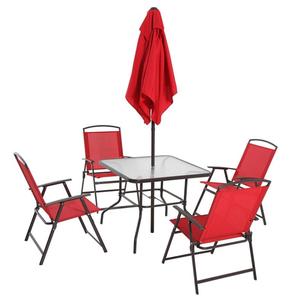 Garden Outdoor Coffee Patio Balcony 6 8 Camping Beach <strong>Folding</strong> Furniture Piece <strong>Folding</strong> <strong>Dining</strong> <strong>Set</strong> - Product Image 2