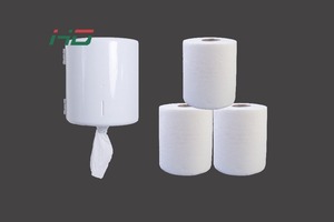 Rotoli di Asciugamani di Carta Bianchi con Alimentazione Centrale e Rotoli di Asciugamani con Taglio Automatico al Prezzo Più Basso all'Ingrosso - Product Image 3