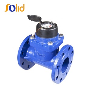 ISO 4064 Class B Agriculture Irrigation Cast eisen Woltmann Removable Dry Type Bulk Water Meter