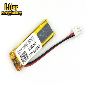 Plug 2.5-2 P 3.7 V 501545 500 mah lipo battery Rechargeable solar li ion polymer lithium battery with PCM - Product Image 3