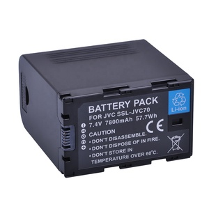 Batterie de caméscope en gros d'usine 7800mAh SSL-JVC70 JVC70 SSLJVC70 pour <span class=keywords><strong>JVC</strong></span> SSL-JVC70 SSL-JVC70 <span class=keywords><strong>JVC</strong></span> GY-HMQ10 GY-HM200 GY-LS300 - Product Image 1
