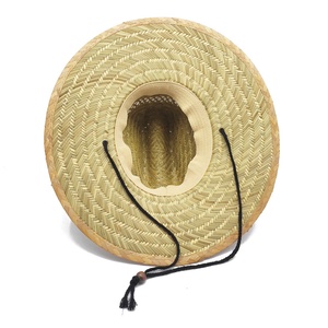 Nhà máy giá rẻ Panama phong cách rỗng rơm mùa hè Mens nông dân mũ rơm - Product Image 3