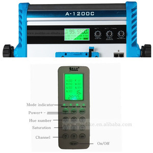 Yidoblo, Luz suave con control remoto de aplicación, 2800K-<span class=keywords><strong>9990K</strong></span>, panel de video de película Azul, luz RGB Led, iluminación de video fotográfico - Product Image 3