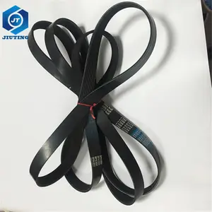 Professional china manufacturer fabric electric poly v belt ribbed belt for wash machine