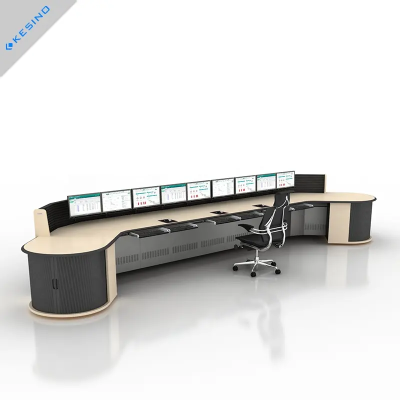 Kontrol odasında ISO sertifikalı konsol, çin tedarikçiden kontrol ofis mobilyaları