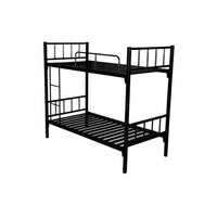 Lit superposé en fil métallique démontable de qualité supérieure, design moderne en fer, pour hôtel, école, chambre, dortoir, à vendre