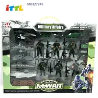 दिलचस्प चीन उत्पादों पूर्वस्कूली खिलौने प्लास्टिक सेना पुरुषों सैन्य सेट खिलौने