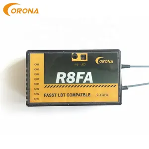 Corona R8FA 2.4G Futaba Fasst Nhận Cho Xe Tải Rc/Thuyền Đua Rc/Máy Bay Rc