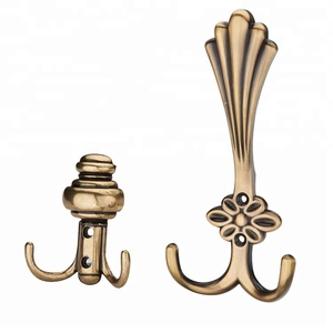 <span class=keywords><strong>Perchero</strong></span> de <span class=keywords><strong>Pared</strong></span> Metálico Akada, <span class=keywords><strong>Perchero</strong></span> Doble para Abrigos y Sombreros - Product Image 2